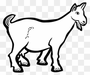 Goat Clipart Black And White, Transparent PNG Clipart Images Free Download  - ClipartMax
