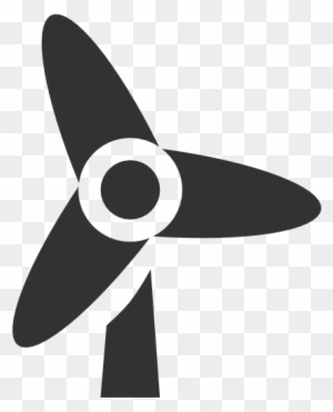 Wind Turbine Clipart Icon - Wind Turbine Icon