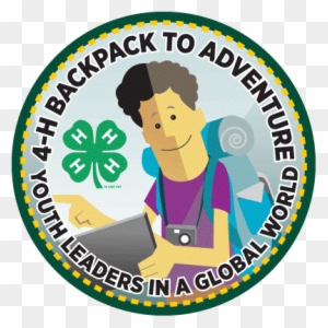 Backpack Logo - 4 H Clover