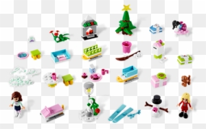 Start The Countdown To Christmas In Heartlake City - Lego Friends Advent Calendar 2012