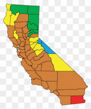 California Climate Zones - Map Of California