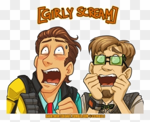 Moored3 517 33 Scream Team By Zombidj - Vaughn Tales From The Borderlands Fanart