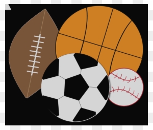 Sports Balls Collage Png Sports Clipart Png - Sports Ball Clip Art
