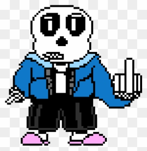 Insane Sans Sprite - Sans Pixel Art Black And White Transparent PNG -  620x720 - Free Download on NicePNG