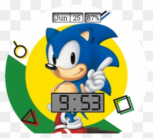 Retro Sonic The Hedgehog Digital Watch - Sonic The Hedgehog 1&2 Soundtrack