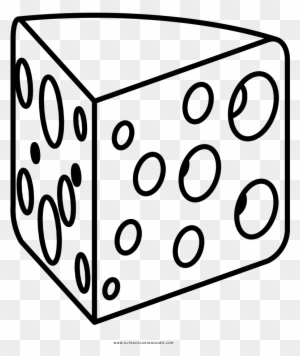 Cheese Coloring Page - Käse Ausmalbilder - Free Transparent PNG Clipart