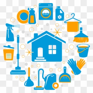 Commercial Cleaning Services Clipart - Home Services Icon Png