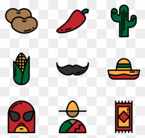 29 Mexico Icon Packs Vector Icon Packs Svg Psd Png - Mexican Party Vector Free Download