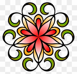 Big Image - Abstract Flower Png Transparent