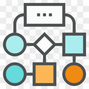 Process Map Cliparts - Workflow Icon Png