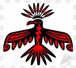 Native American Symbol Sticker • Pixers® • We Live - Native American Thunderbird Bird