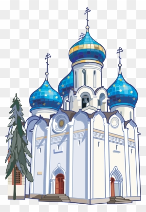 Russia Temple Church Clip Art - Church Clip Art