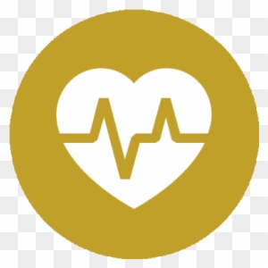 Maintain Optimum Health - Heart Rate Icon Blue