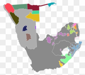 Map Of South Africa And South West Africa - South Africa Map