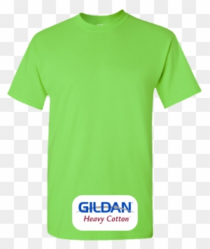 Custom Neon T Shirts Screen Printing Safety Color Custom - Fluorescent Green T Shirts