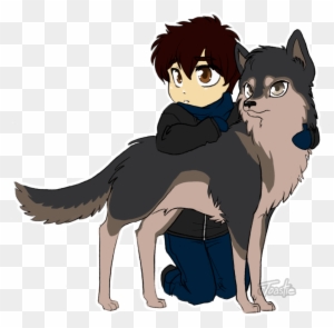 Anime Wolves Bad Boy You - Boy And His Wolf