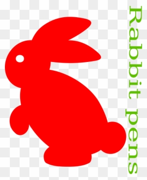 Red Rabbit - Full Size PNG Clipart Images Download