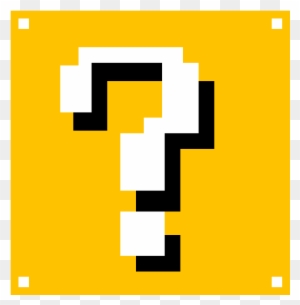 Question Box Lucky Block Old School Games Vector Pixel Design