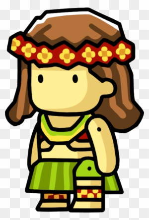 Hula Dancer Female - Female Characters In Scribblenauts