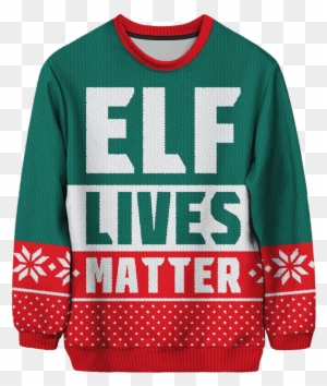 22 Ugly Christmas Sweaters That Sum Up The Ugliness - Black Lives Matter Christmas Sweater