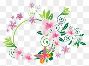 Ornamental Clipart Floral - Decorative Design Elements Png