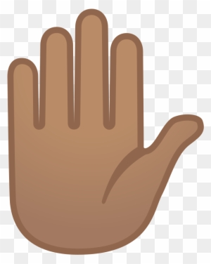 happy person raising one hand - raise hand emoji png