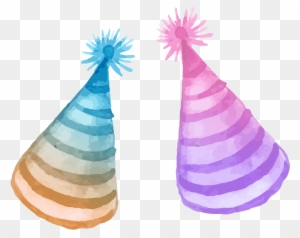 Watercolor Birthday Hat 1035*839 Transprent Png Free - Birthday Hat Watercolour Png