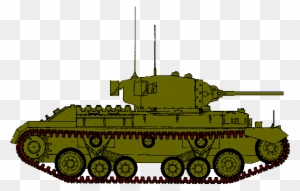 Military Tank Clipart Realistic - 2nd World War Tanks