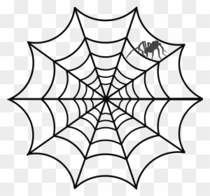 Spider Web Drawing Clip Art - Spider Web Cut Out