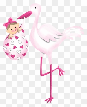 On That Beautiful Day-baby - Flamingo With Baby Clipart