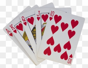 Download Playing Cards Png Hq Png Image - Royal Flush Card Hand