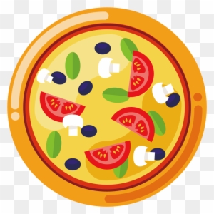 Pizza Delivery Italian Cuisine - Food Truck Cartoon Png