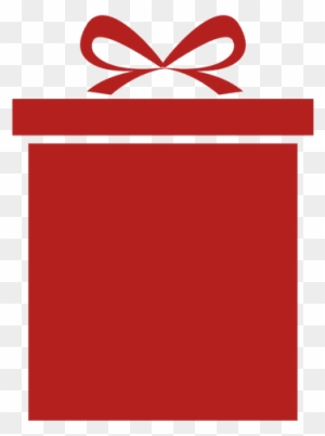 Red Christmas Giftbox Icon - Gift Box Icon Png