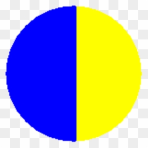 Half Yellow Half Blue Roblox Rh Roblox Com Half Dark - Half Blue Half Yellow Circle