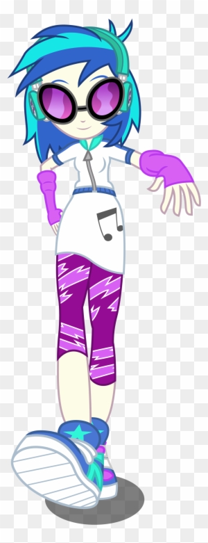 Vinyl Scratch, Rainbow Rocks, Beats By, Equestria Girls, - Mlp Eqg Dj Pon 3