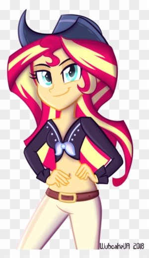 Wubcakeva, Belly Button, Clothes, Cowboy Hat, Dance - Equestria Girls Belly Button Forgotten Friendship