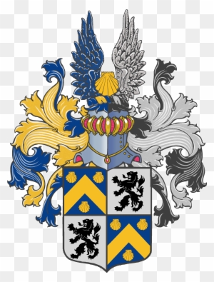 This Is The Full Coat Of Arms Of The Family Van Den - Van Den Berg Family Crest