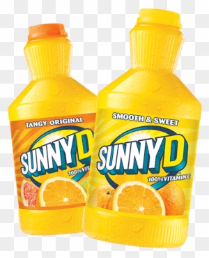 Orange Juice Bottle Clipart - Sunny D Tangy Original Citrus Punch