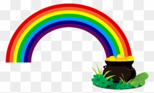 Under The Rainbow - St Patrick's Day Pot Of Gold