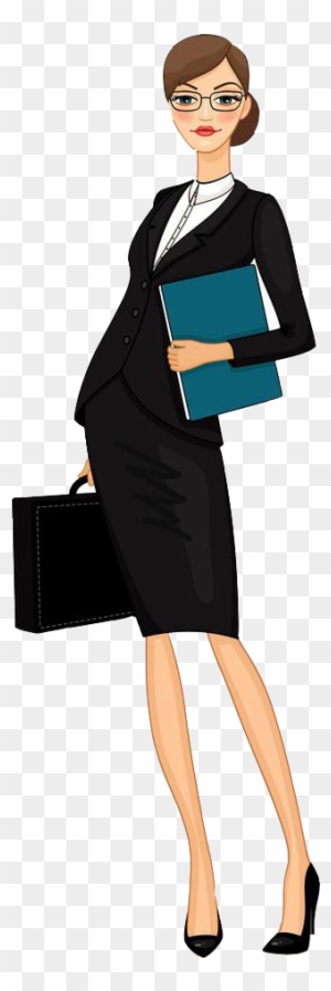 Businessperson Clip Art - Business Woman Vector