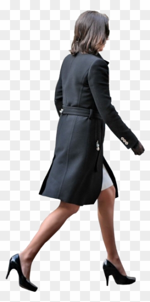 Businessperson Walking Clip Art - Business Woman Walking Png