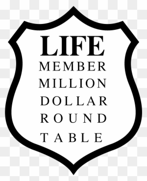 Million Dollar Round Table Logo Black, How To Make The Million Dollar Round Table