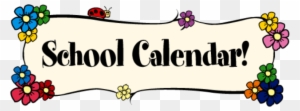 School Calendar Clipart, Transparent PNG Clipart Images Free Download -  ClipartMax
