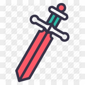 One Handed Medieval Knight Sword Graphic Design Free Transparent Png Clipart Images Download