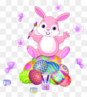 Easter Bunny Easter Egg Clip Art - Animated Easter Bunny
