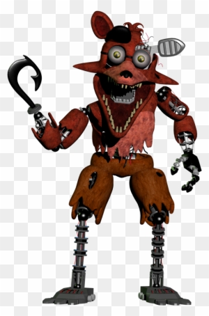 Stylized Withered Foxy By Austinthebear - Foxy De Five Nights At Freddys 2 Stylized Withered Foxy By Austinthebear - Foxy De Five Nights At Freddys 2