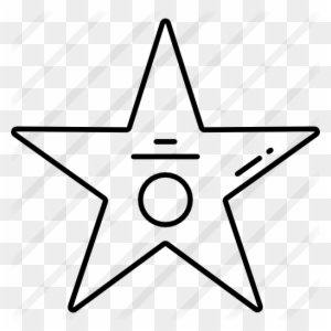 Walk Of Fame - Star Shape Cut Out