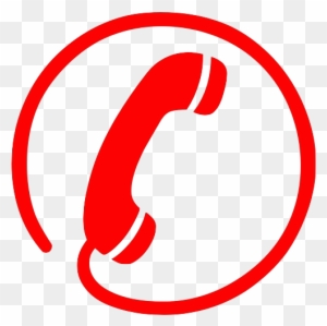 Phone Icon - Telephone Icon Red Png