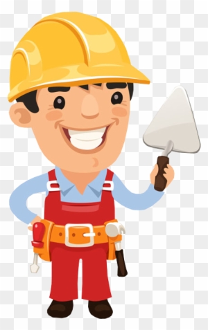 Funny Smile Cartoon Builder - Happy Labor Day Construction - Free  Transparent PNG Clipart Images Download