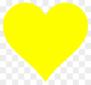 Heart Rate Pattern Clipart Cliparthut Free - Yellow Heart Shape Clipart